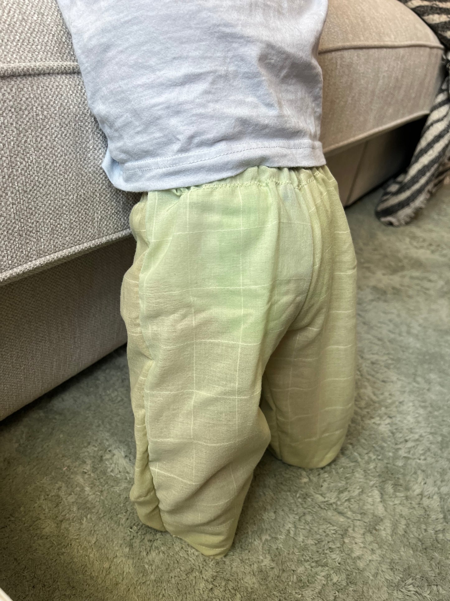 Green pants
