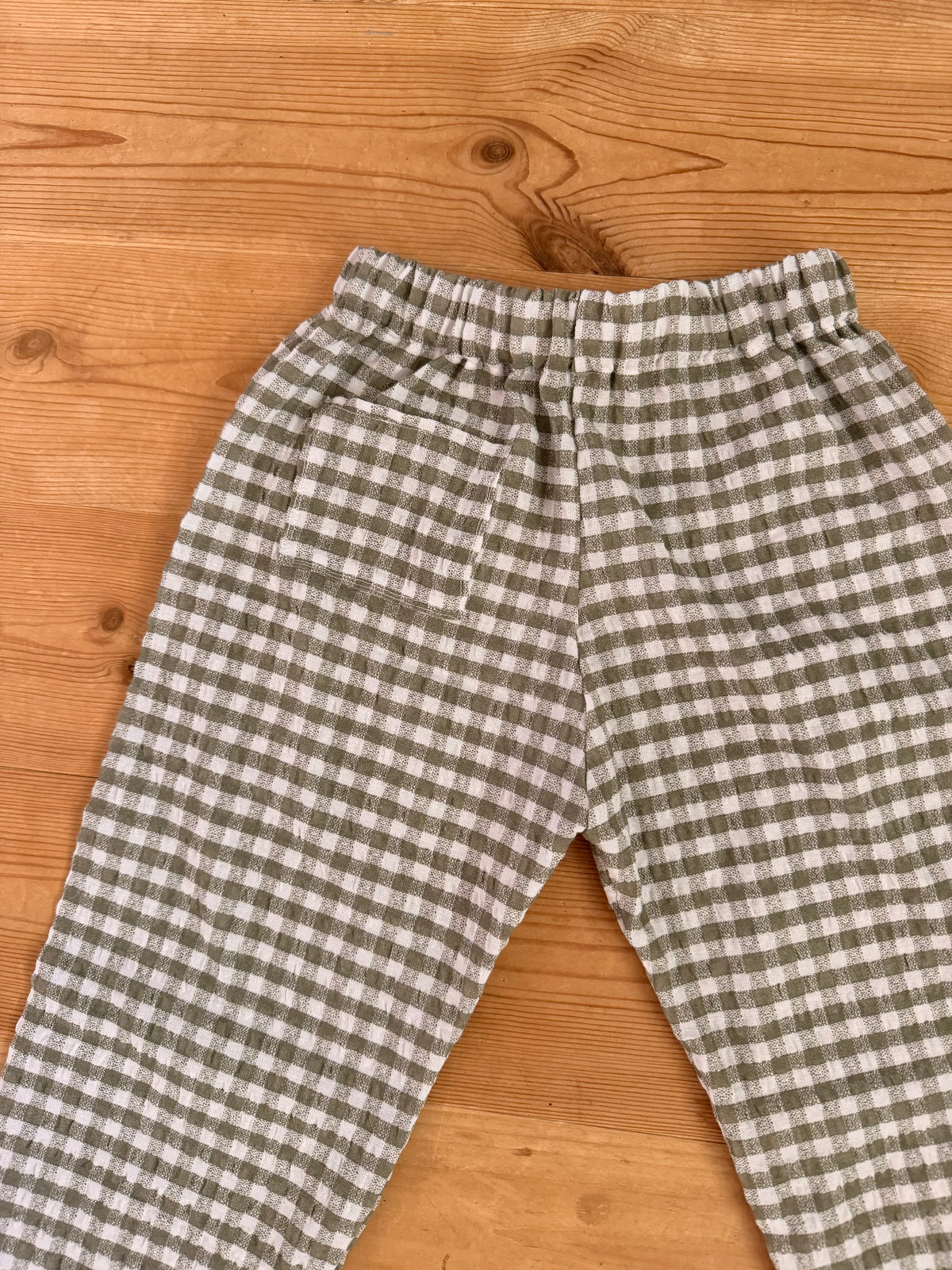 Khaki checkered