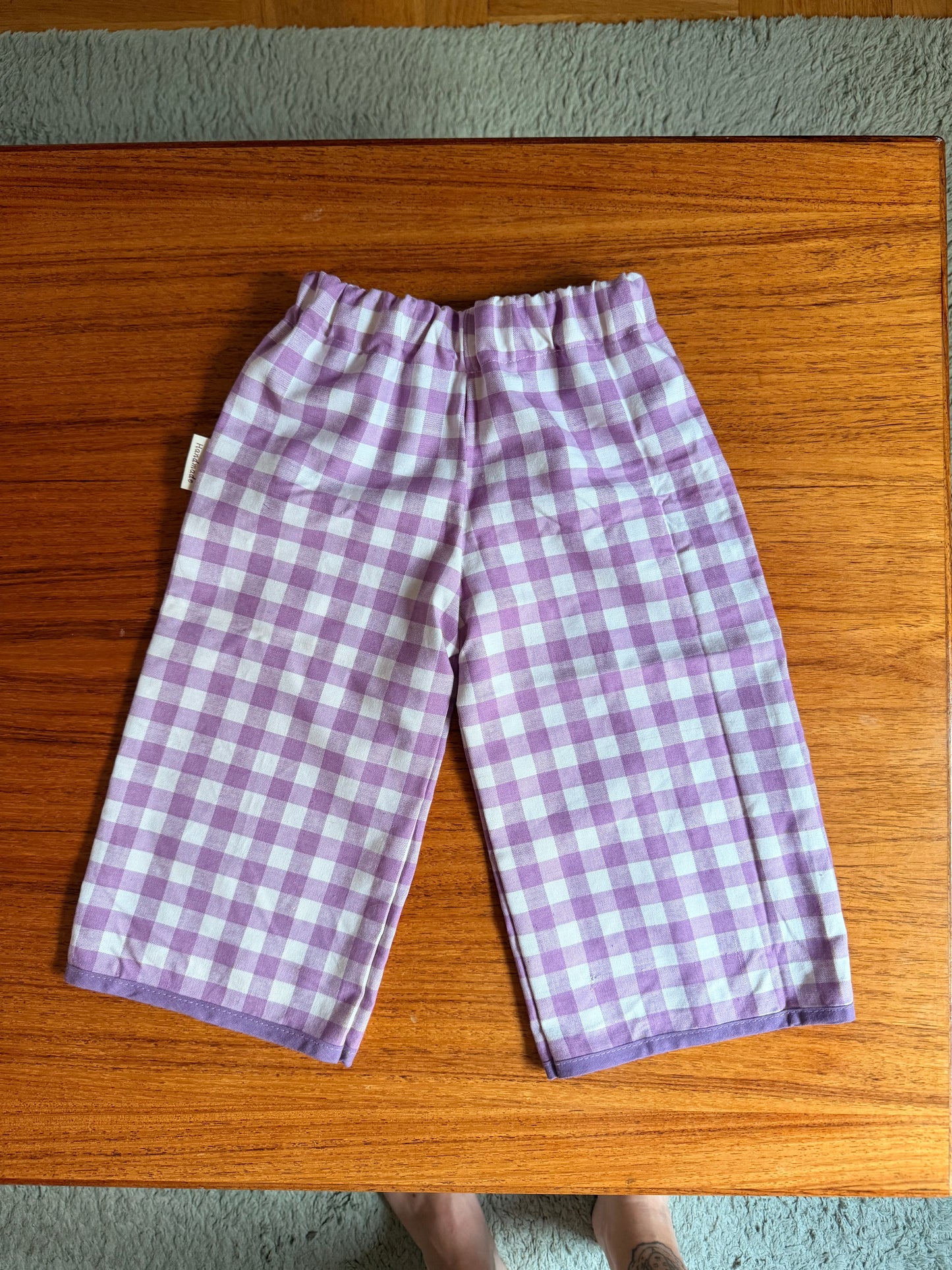 Purple checkered
