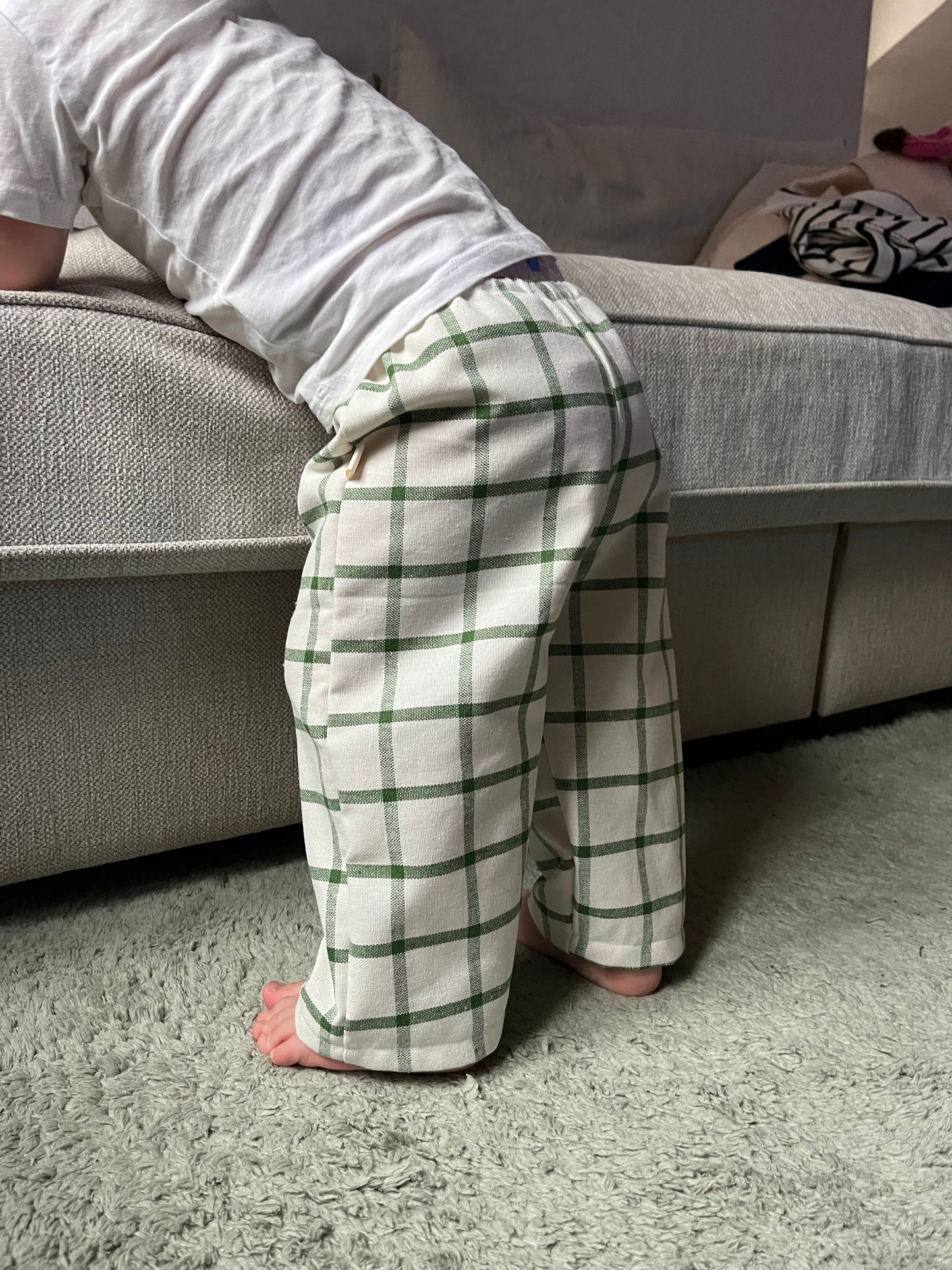 Big green checkered