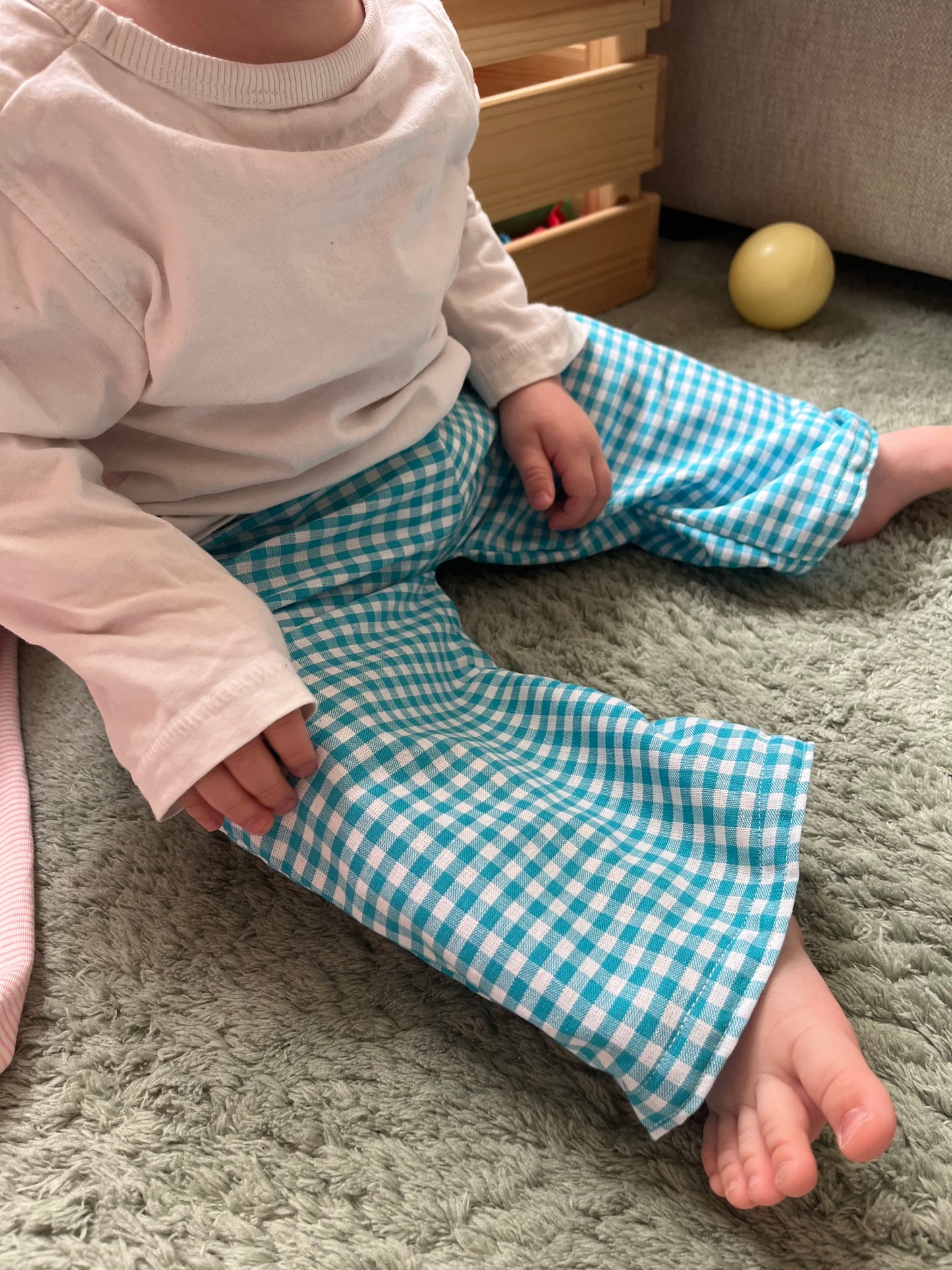 Blue pants