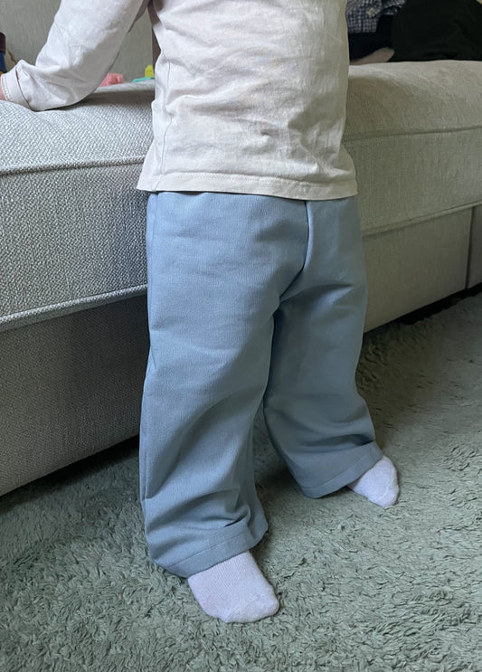 Wide jeans imitation