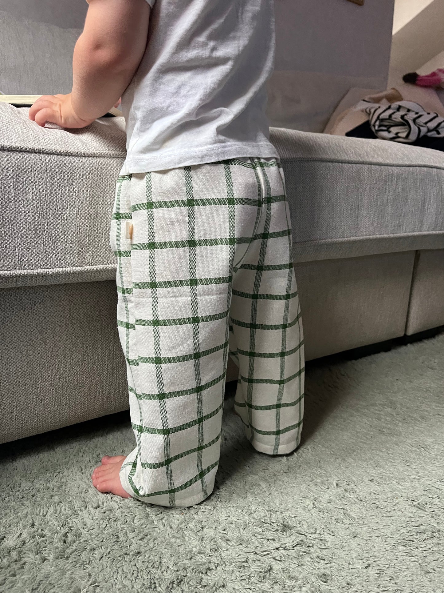 Big green checkered