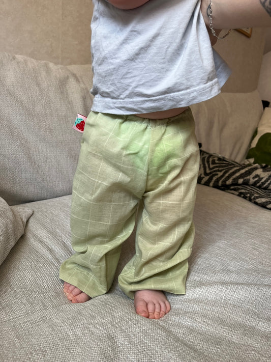 Green pants