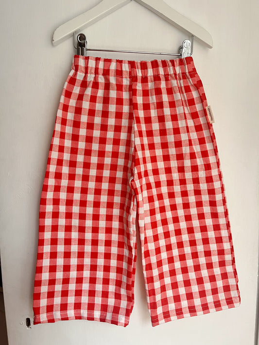 Red checkered
