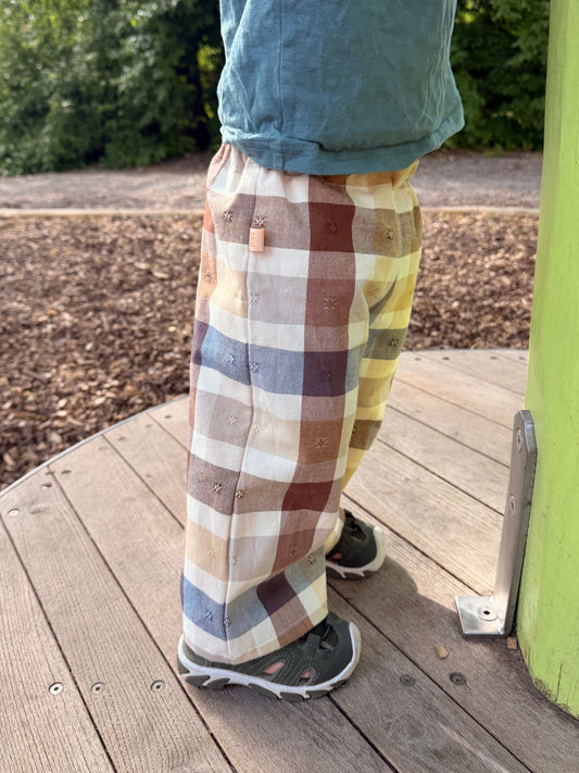 Soft colors checkered