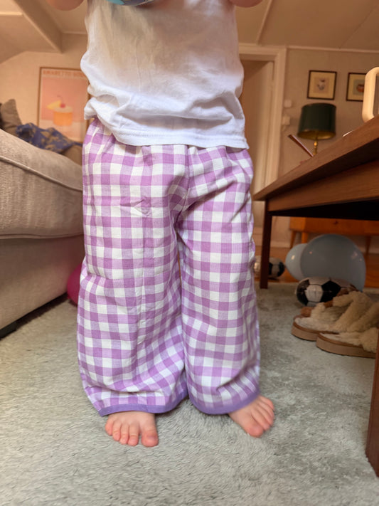 Purple checkered