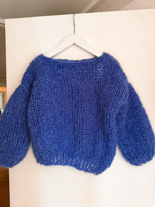 Moonblue knitted