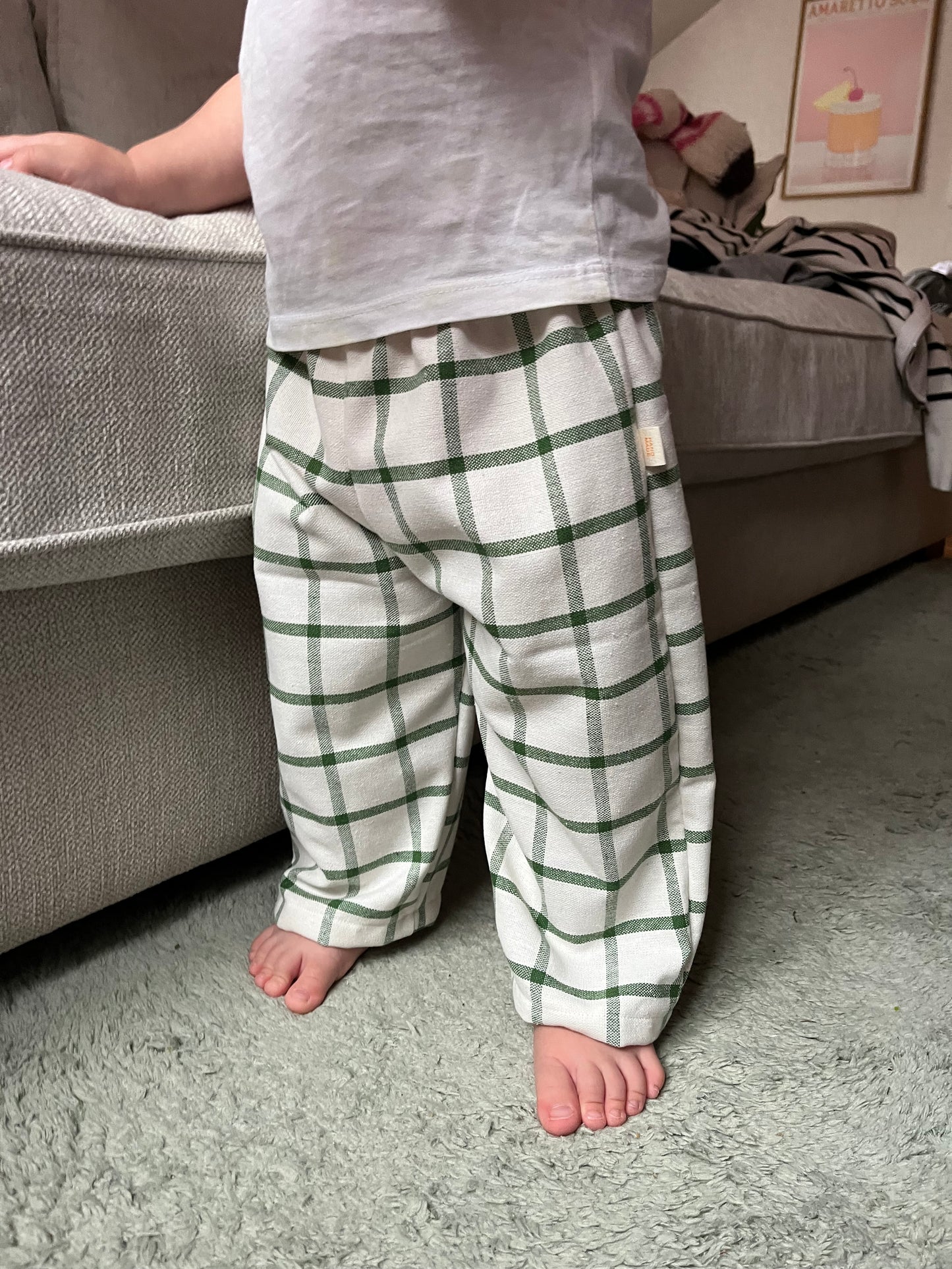 Big green checkered