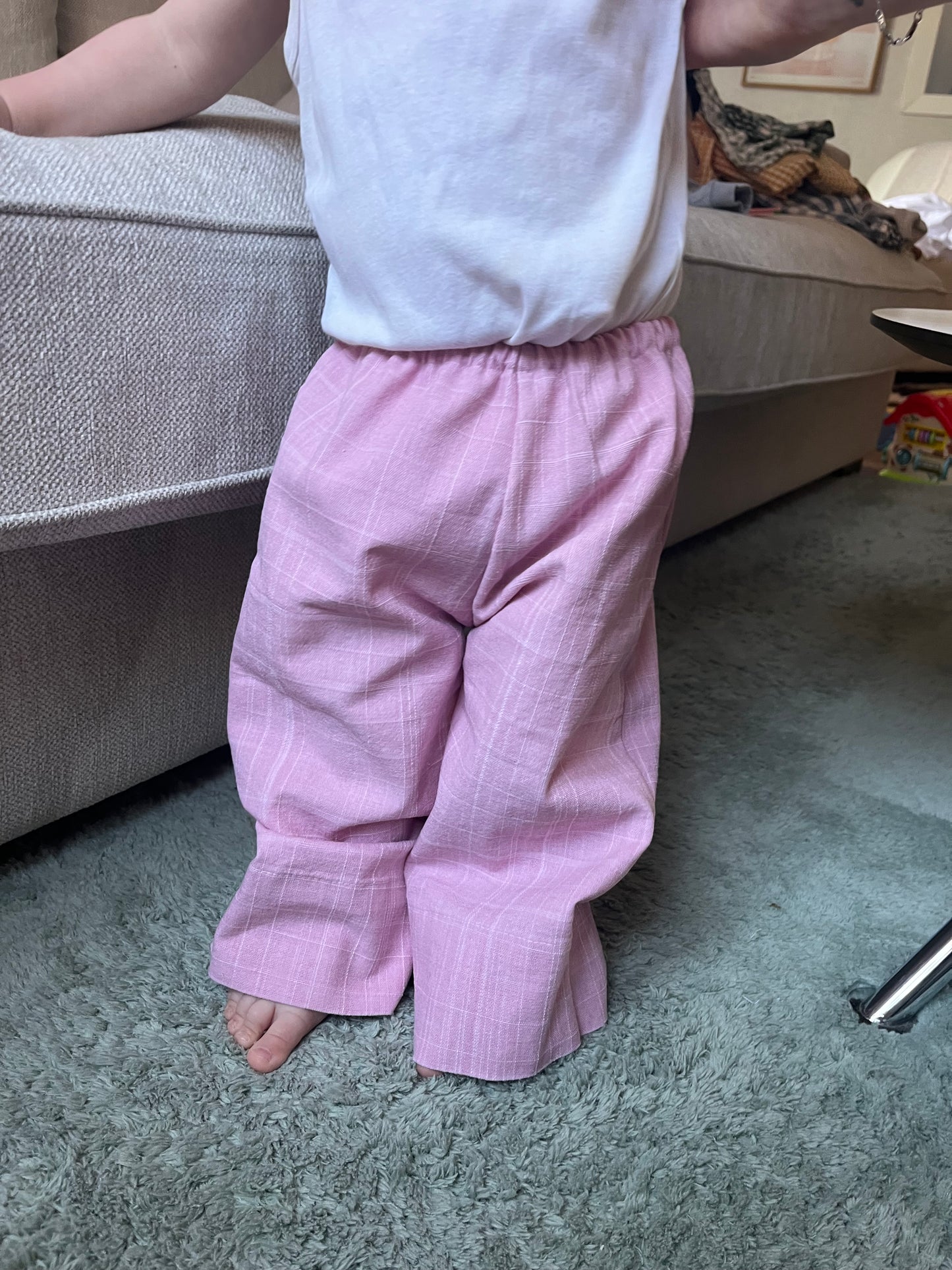 Pink pants