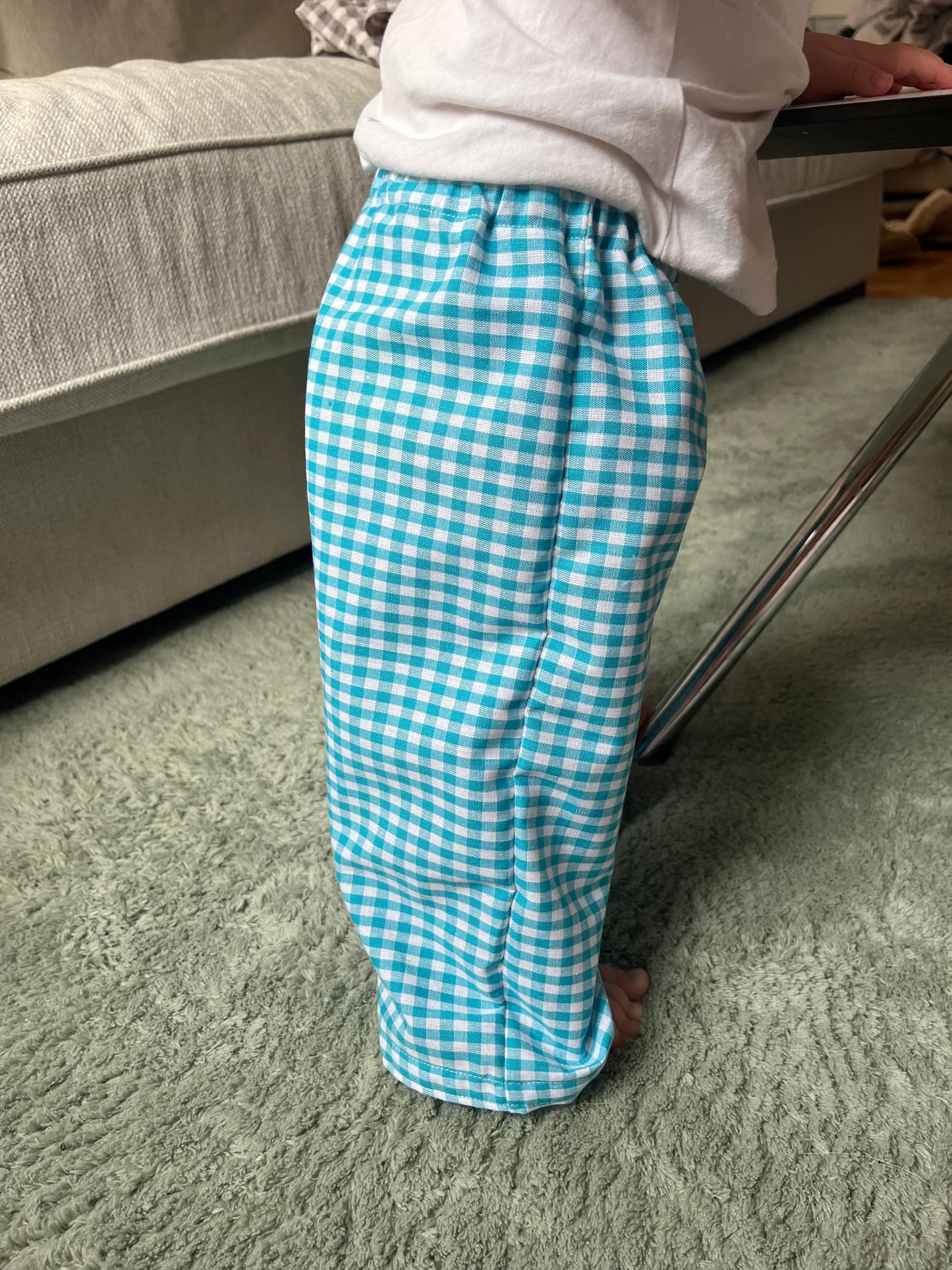 Blue pants