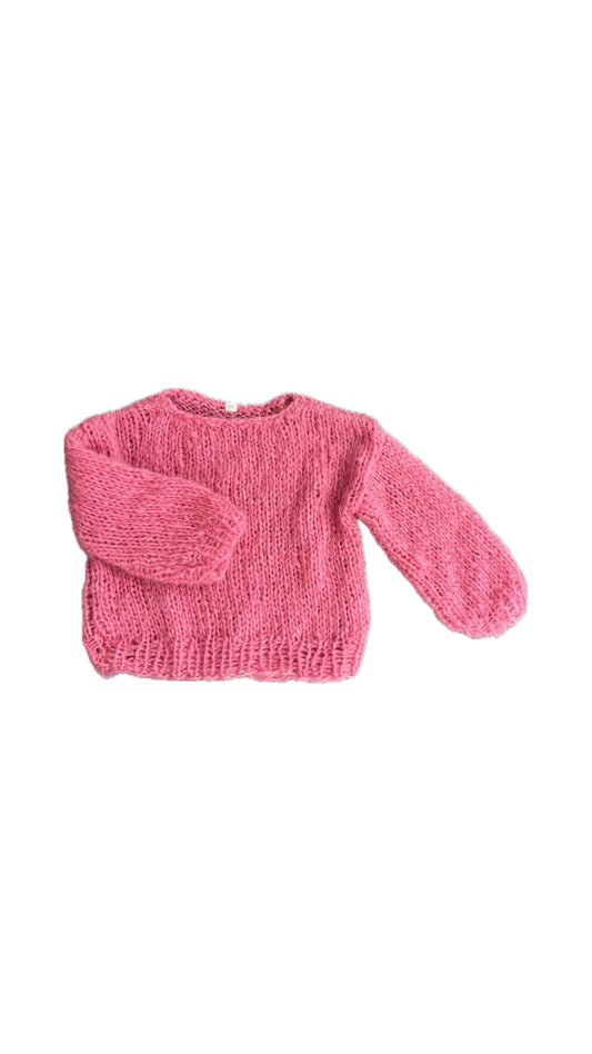 Pink knit