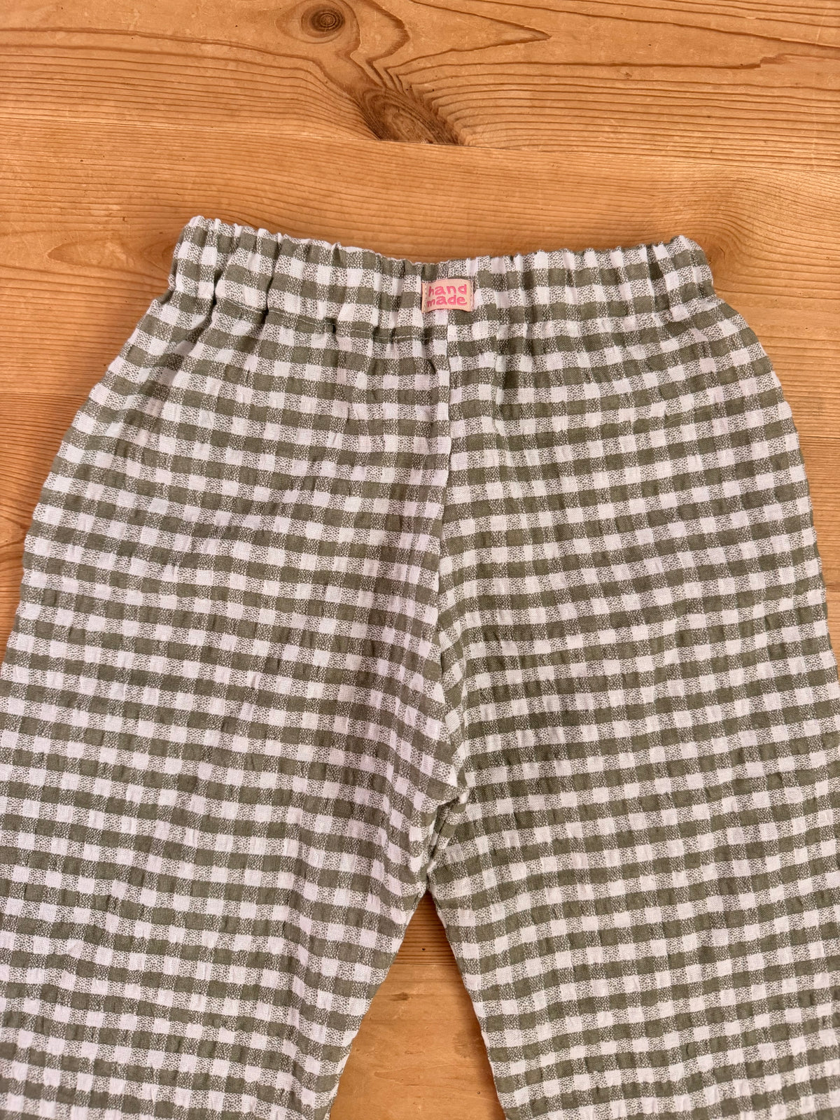 Khaki checkered