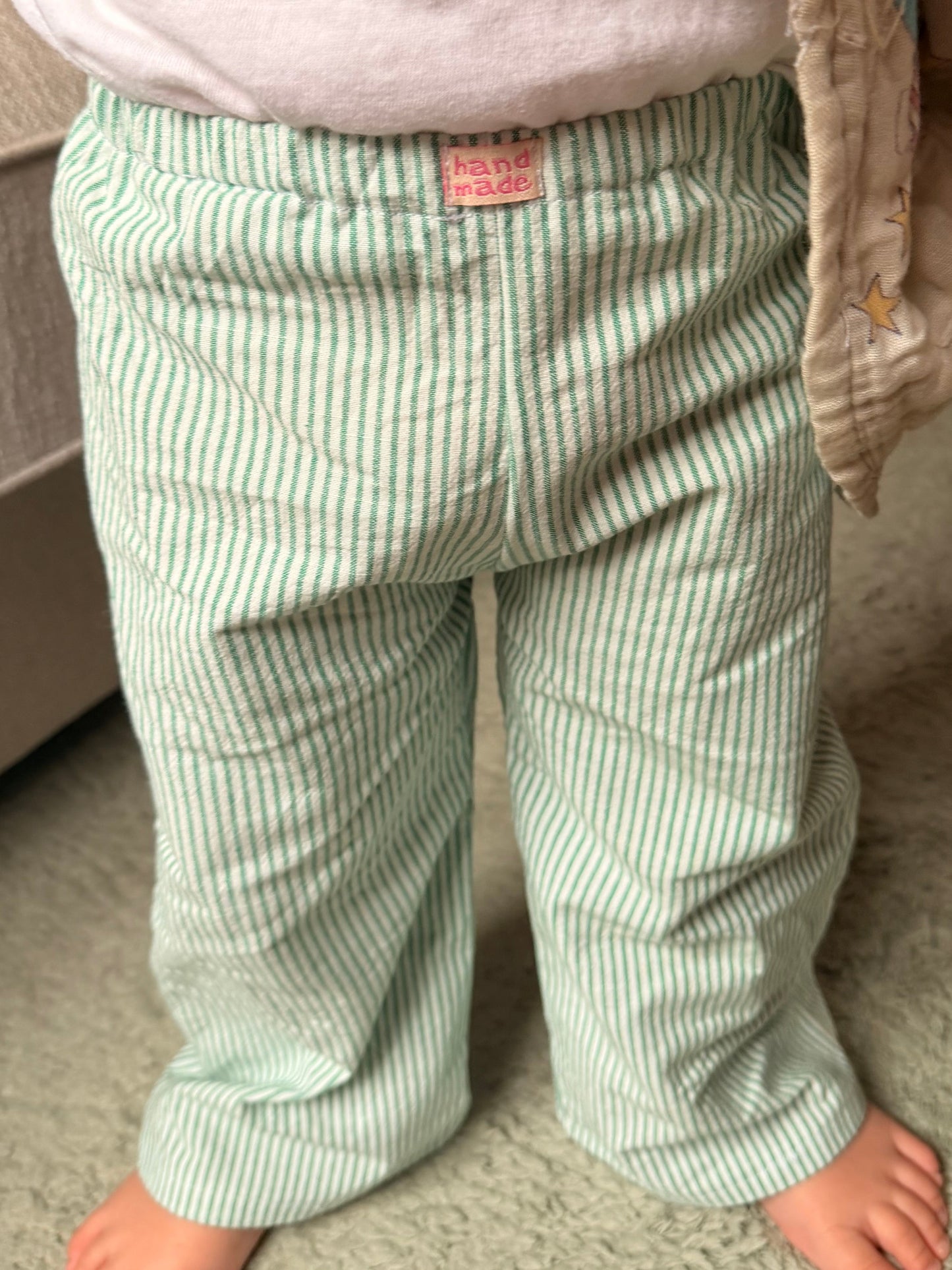 Green pink tag