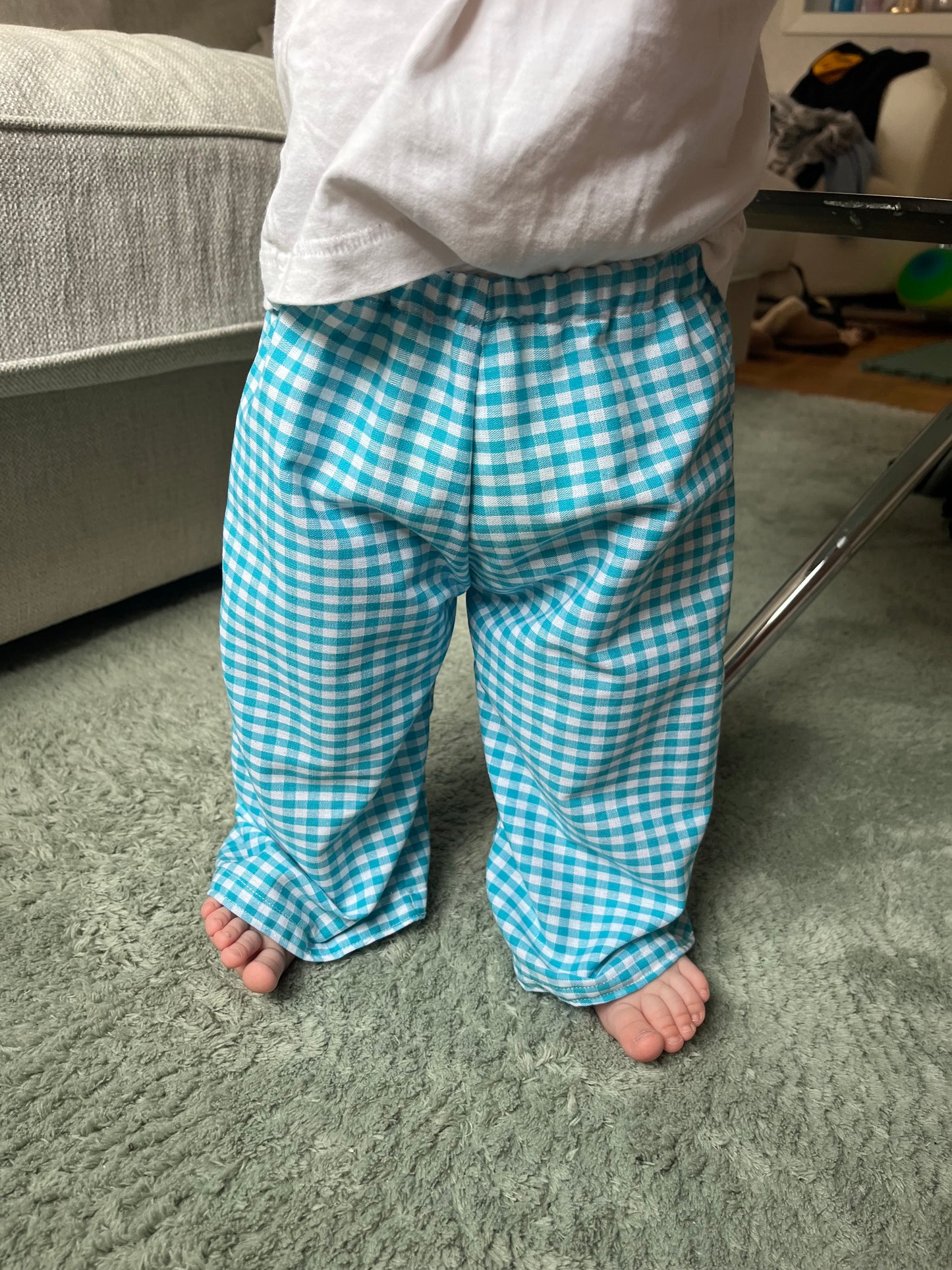 Blue pants