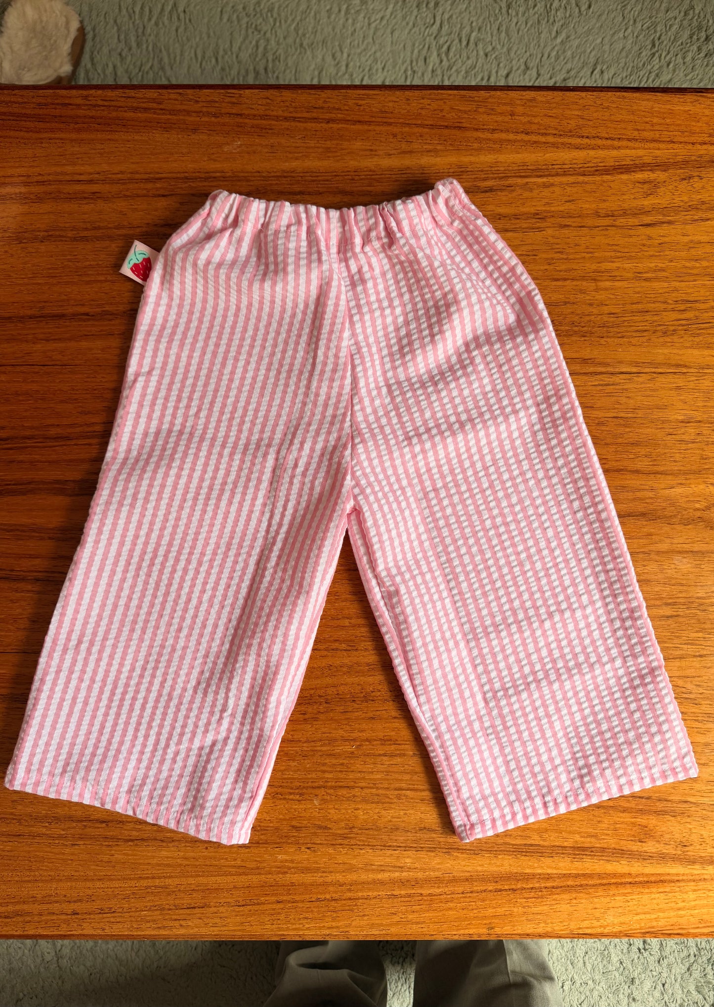 Strong pink striped