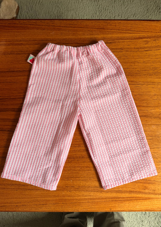 Strong pink striped