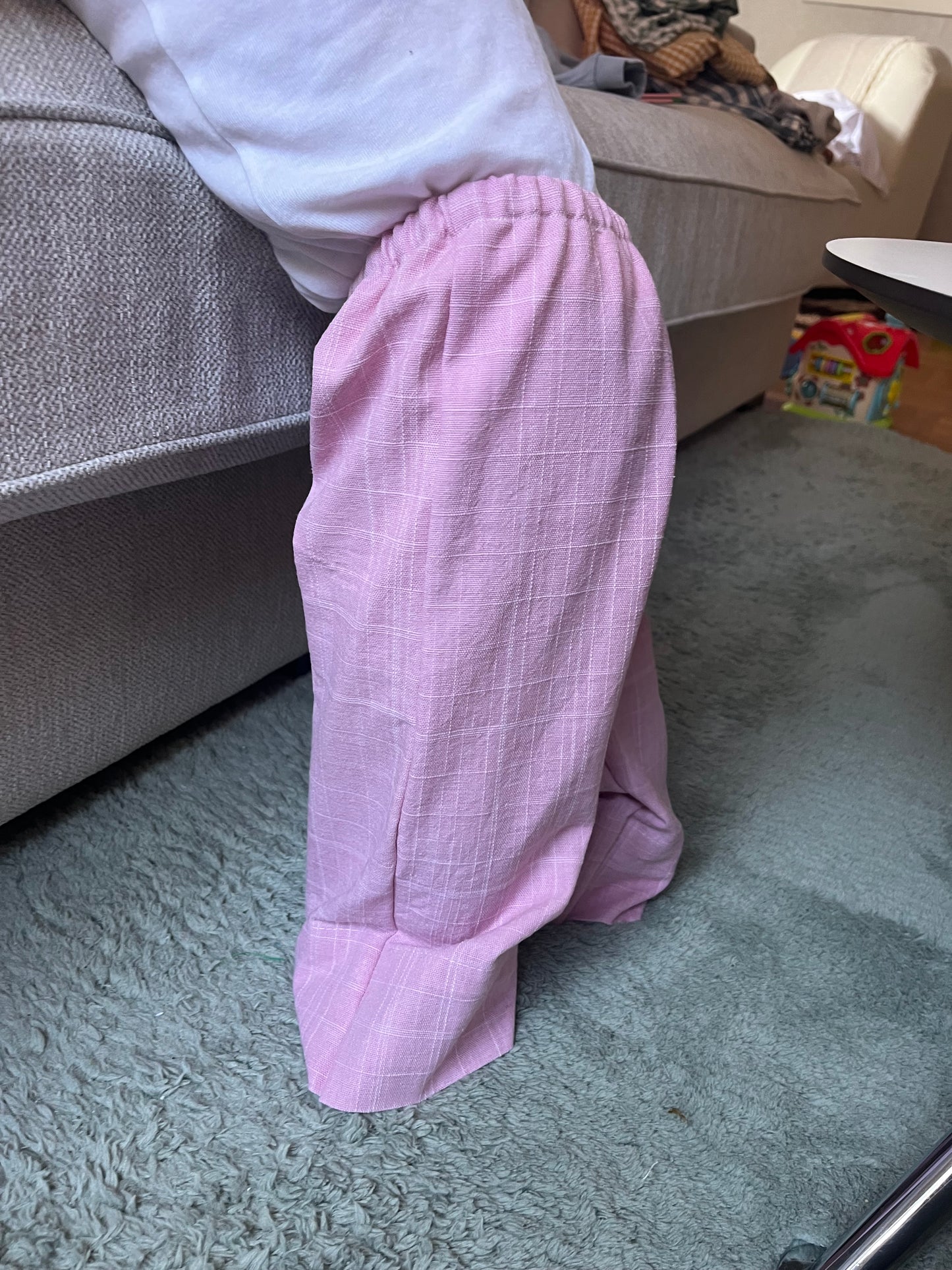 Pink pants