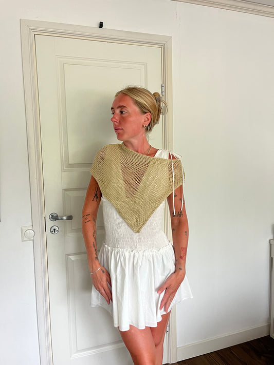 Gold poncho